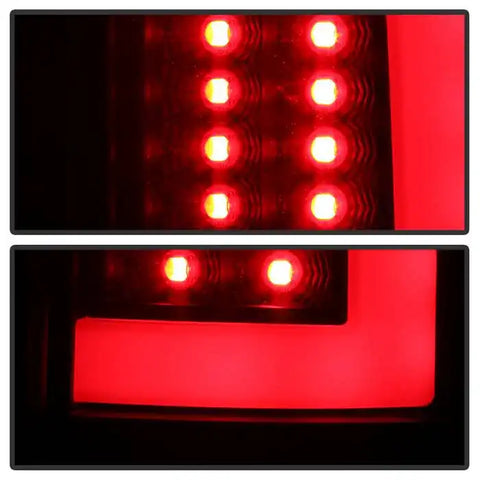 Spyder Automotive 5084118 Tail Light Assembly Version 3 LED Clear Lens/ Red Reflec
