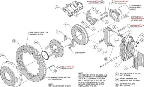 KIT REAR EPB FNSL BIG FORD NEW STYL