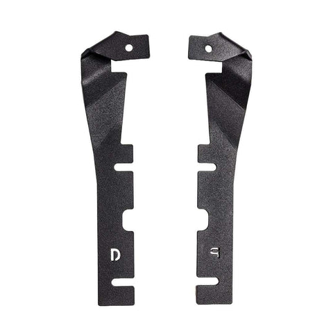 GO RHINO 732335T HOOD MOUNT LIGHT BRACKETS - FITS 3X