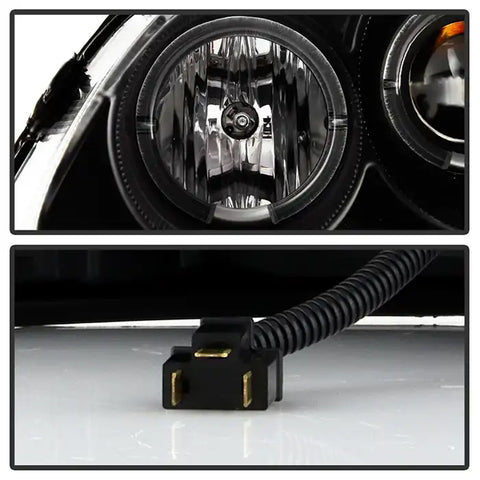 Spyder Automotive 5010902 Headlight Assembly Signature Series Projector Beam With L