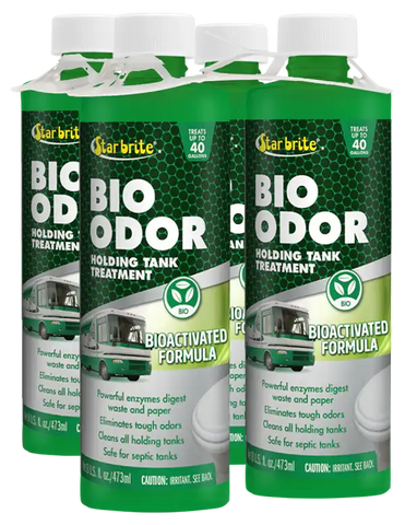 STAR BRITE 075008 RV BIO ODOR ENZYME 8 OZ 4/PK