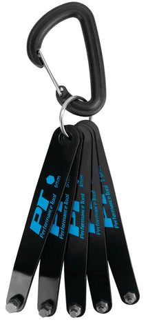 5-PC LOW PROFILE MET HEX KEY SET