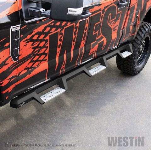 Westin 56-141552 - HDX Stainless Drop Nerf Step Bars Crew Cab