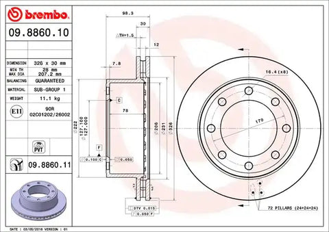 DISC BRAKE ROTOR