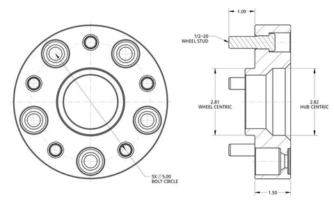 JEEP WHEEL SPACER PAIR