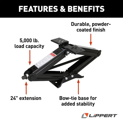 24' SCISSOR JACK