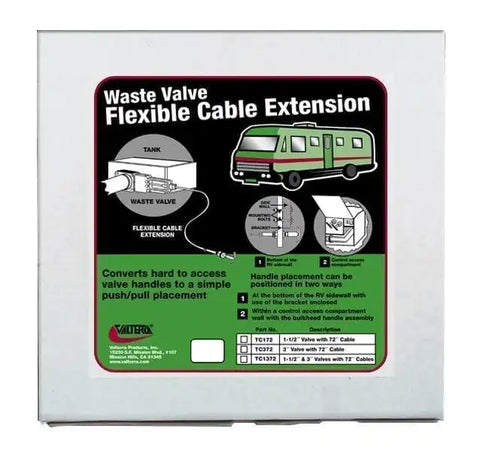 FLEXIBLE CABLE KIT 72'