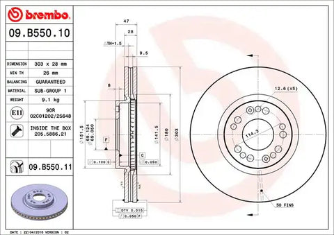 DISC BRAKE ROTOR