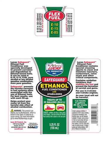 LUCAS OIL 10670 ETHANOL FUEL CONDITIONER