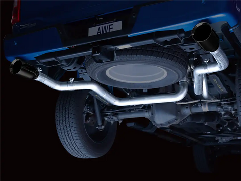 AWE 3015-33119 DUAL SPLT REAR FORD F150 5' CHROME