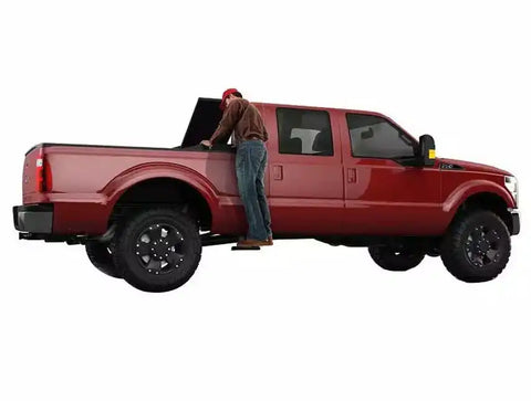 Amp Research 75422-01A Truck Step BedStep 2  Side Mounted Single Flat Step 300