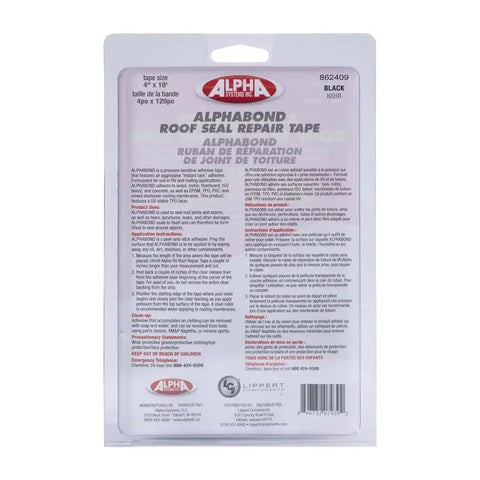 BOND TPO TAPE 4'X10' REPAIR TAPE-BL