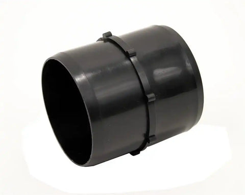 HOSE COUPLER STR 3' BLACK