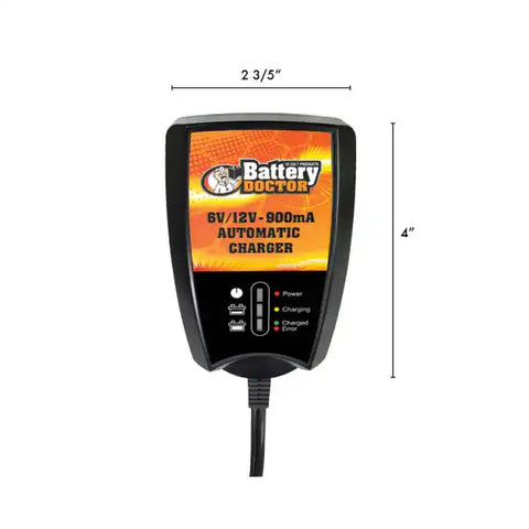 6/12V 900MA SMART CHARGER