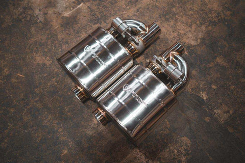 VALVETRONIC UVM.63MM.X2 VALVED MUFFLER KIT 2.5IN DUAL