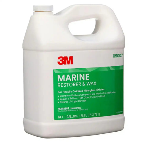3M  MARINE RESTORER AND WAX  09007