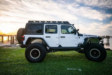 ROAD ARMOR 518RRS81B JEEP JLU 4 DOOR MODULAR ROOF RACK