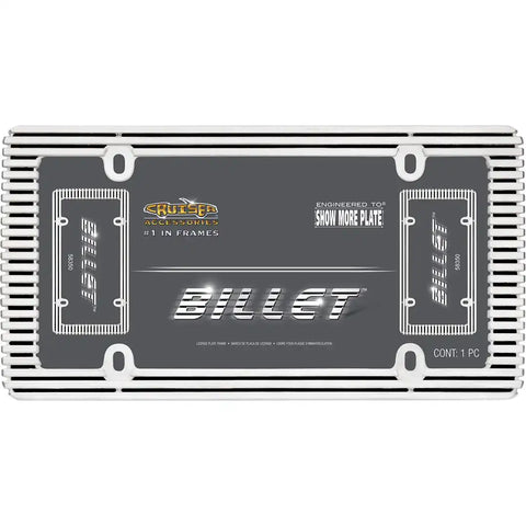 CRUISER 58350 BILLET CHROME BLACK
