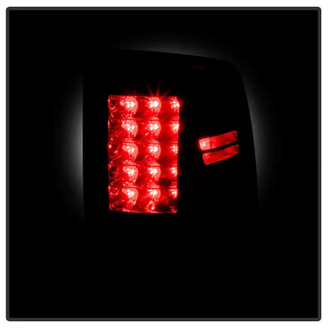 Spyder Automotive 5077530 Tail Light Assembly LED Clear Lens Black Housing