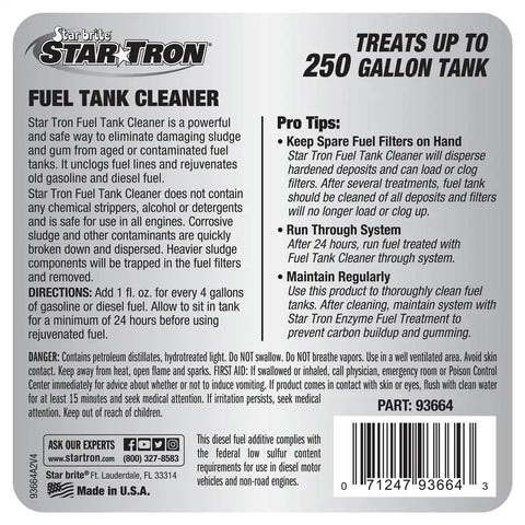 TANK CLEANER 64 OZ.