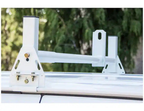 Buyers Products 1501310 Ladder Rack 600 Pound Capacity Full Roof Gutter Mount Mult