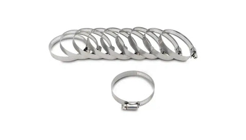 VIBRANT 12154 S.S.WORM GEAR CLAMPS 10PK