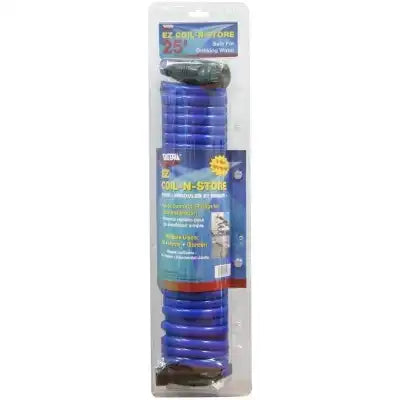WTR HOSE EZ COIL 25' W/QC
