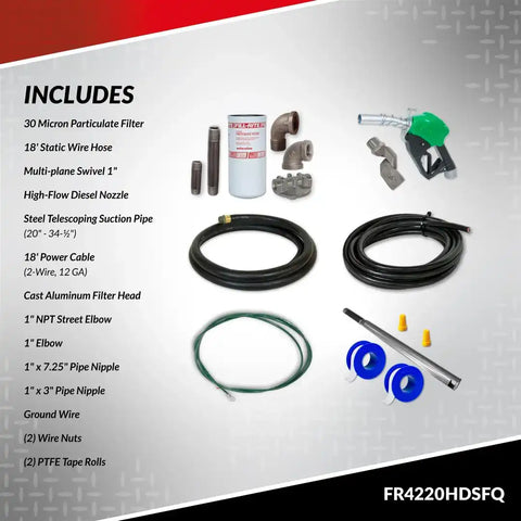 20 GPM  12V DC HIGH FLOW PUMP  1' X