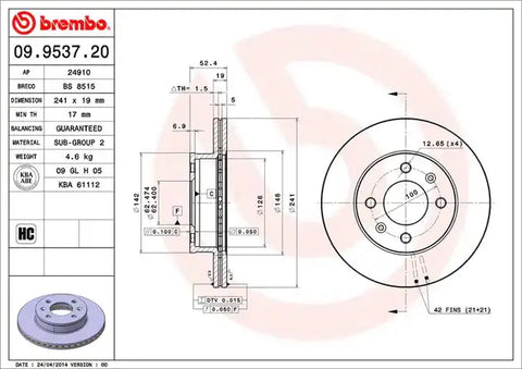 DISC BRAKE ROTOR