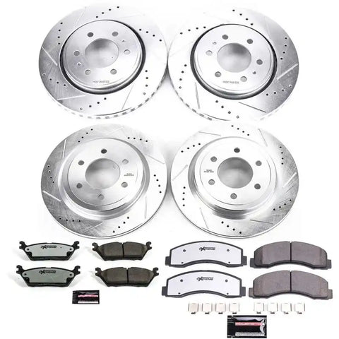 POWERSTOP K8026-36 Z36 TRUCK & TOW BRAKE KIT