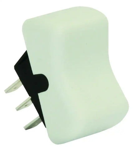JR PRODUCTS 13075 SPDT ON/ON SW WHT