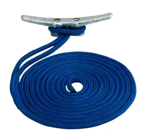 SEA DOG 302110020BL-1 DOUBLE BRAIDED NYLON DOCK LINE