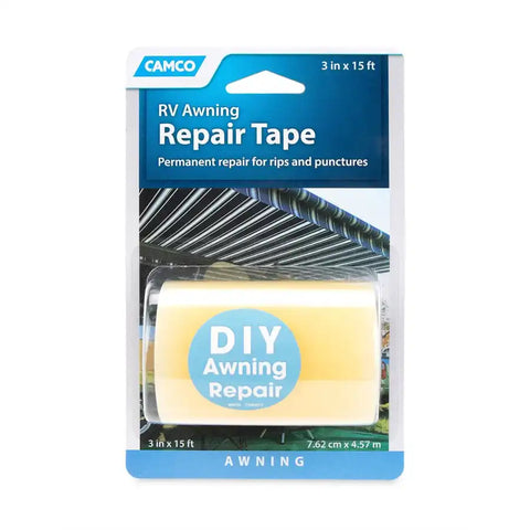 Camco 42613 Multi Purpose Tape RV Awnings/ Boat Sails/ Canvas/ Tents and more Roll