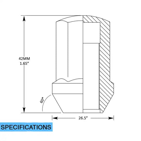 OE LUG-FCTRY KT BLK-1/2 20 LG
