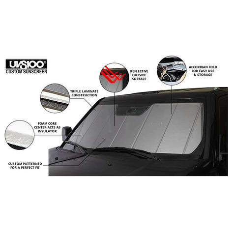 COVERCRAFT UV11606SV CHEV SILVR 1500 2019 SUNSHADE
