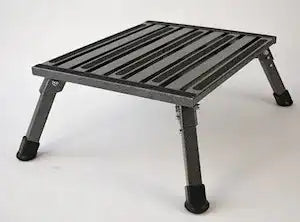 LG. FOLDING STEP SILVER V