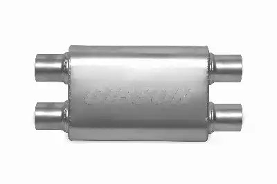 Gibson Performance Exhaust 55105S CFT Superflow Dual/Dual Oval Muffler Stainless
