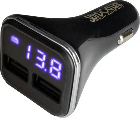 SEA DOG 426513-1 SQUARE DUAL USB POWER PLUG