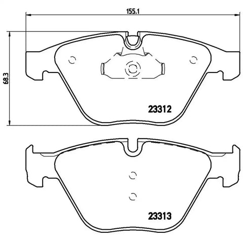 DISC BRAKE PAD SET