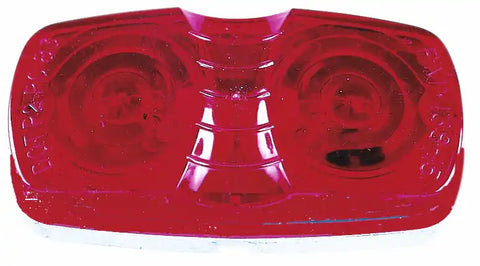 OVAL CLEARANCE LIGHT RED