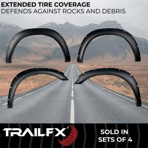 TRAILFX TFD3004T POCKET STYLE FLARE TEXTURE SET OF 4