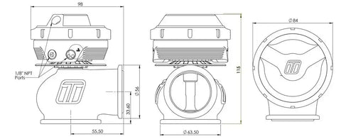 GENV WG45CG HYPER-GATE45 5PSI COMPR