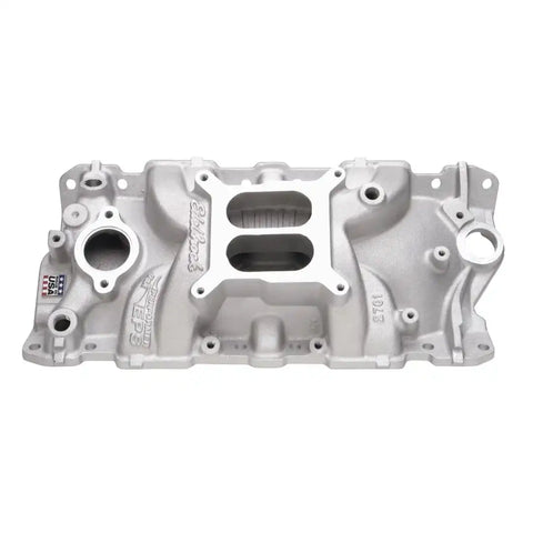 EDELBROCK 2701 SQR BORE RE-WORK SBC/2101
