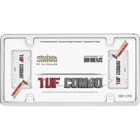 CRUISER 62031 TUF COMBO CHROME/CLEAR