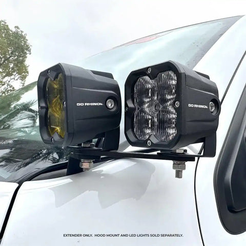 GO RHINO 732400T XE HOOD LIGHT MOUNT