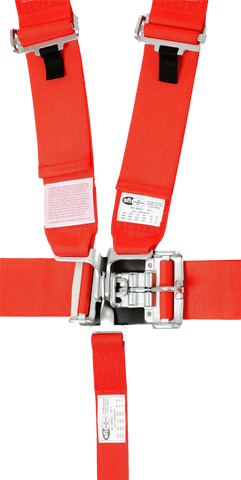L & L 5PT HARNESS SET RED