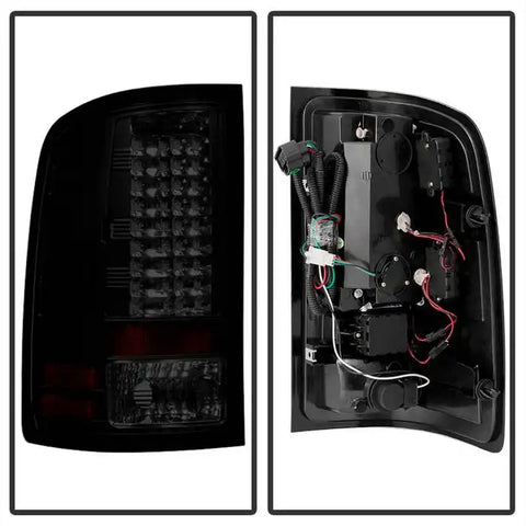 Spyder Automotive 5078186 Tail Light Assembly LED Black Smoke Lens Black Housing