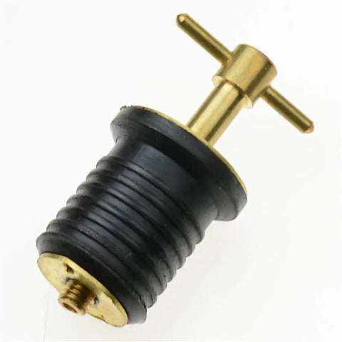 T-H MARINE BE-PL-54844-DP TWIST DRAIN PLUG 1' BRASS