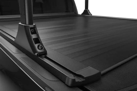 Retrax EQ0461 Tonneau Cover Retrax EQ Power Retractable Matte Black Aluminum Rem