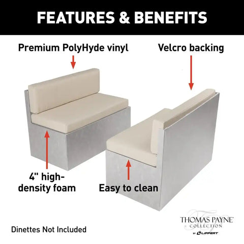 44' DINETTE CUSHIONS